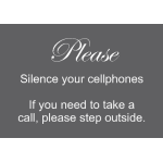 Please Silence Cellphones